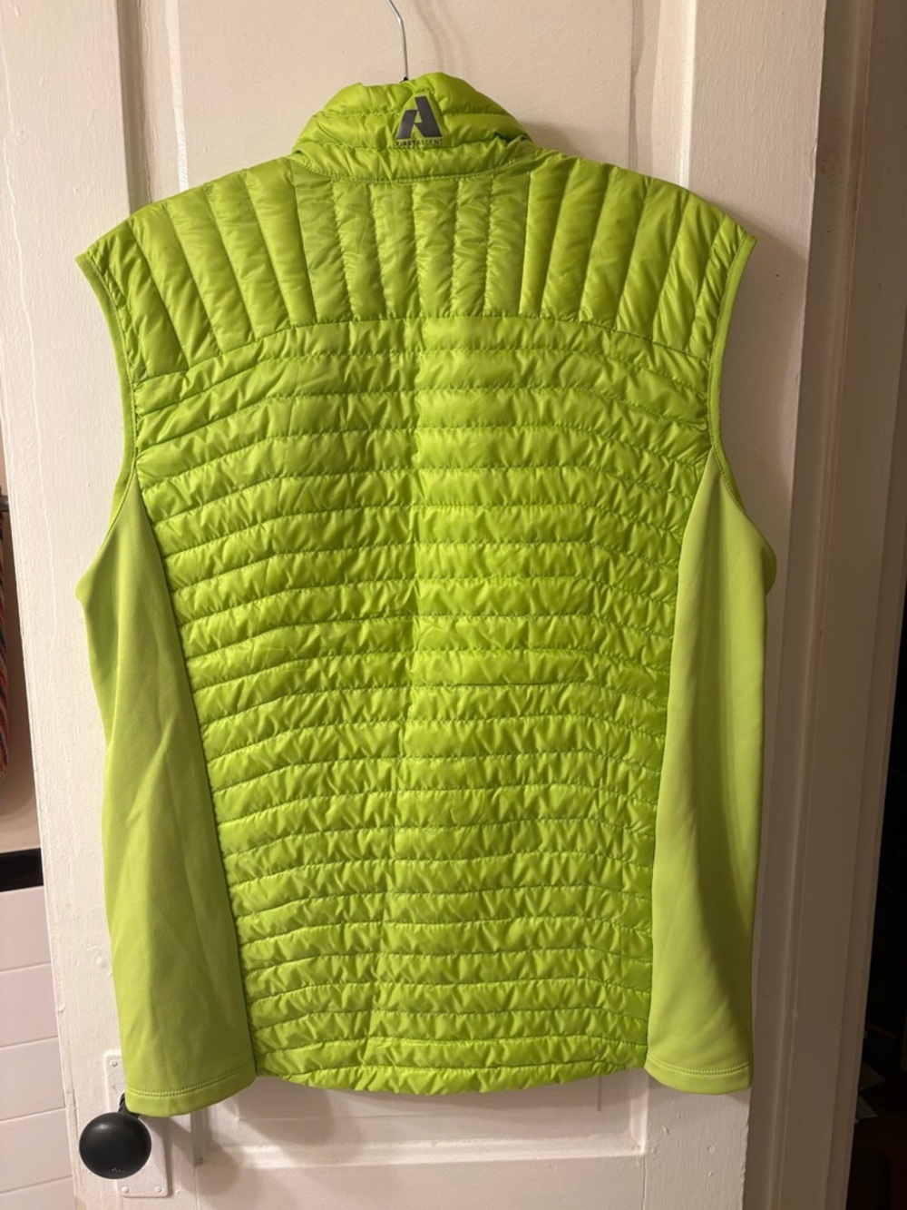 Men’s Eddie Bauer Lightweight Quilted Down Vest - Lime Green - Picture 2 of 4